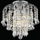 Modern 4 - Light Flush Mount Lights with Crystal Beads