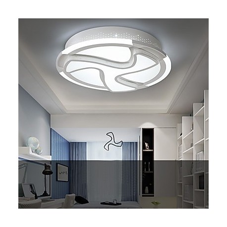 Flush Mount LED Modern/Contemporary Living Room / Bedroom / Dining Room / Study Room/Office Metal