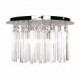 Modern Crystal Semi Flush Mount with 4 Lights (G9 Bulb Base)