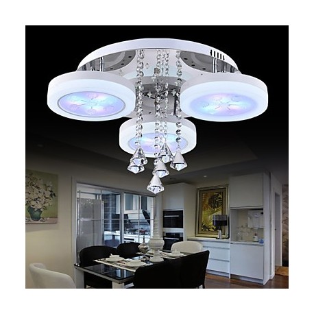 Flush Mount LED Modern/Contemporary Living Room / Bedroom / Dining Room / Study Room/Office Metal