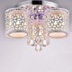 Flush Mount Crystal Modern/Contemporary Living Room/Bedroom/Dining Room/Study Room/Office Metal