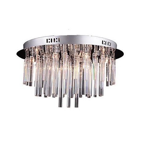 Modern Crystal Chandelier with 12 Lights