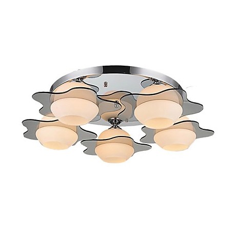 Modern Ceiling Light Flush Mount 5 Lights E26 E27/Contemporary Bedroom / Hallway Metal/Living Room