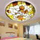 The Mediterranean Dome Light Sweet Children Bedroom Mickey Mouse Dome Light 40 Cm in Diameter