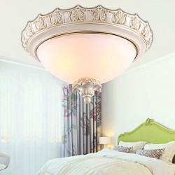 Flush Mount Crystal Traditional/Classic Living Room / Bedroom / Dining Room / Kitchen / Kids Room Resin