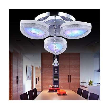 Flush Mount LED Modern/Contemporary Living Room / Bedroom / Dining Room / Study Room/Office Metal