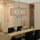 Max 60W Modern/Contemporary / Drum Crystal Painting Metal Chandeliers Living Room / Bedroom / Dining Room