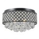 MAX:60W Traditional/Classic Crystal Painting Metal Flush Mount Living Room / Bedroom / Dining Room / Study Room/Office / Entry