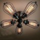 MAX 40W Vintage Mini Style / Bulb Included Painting Metal Flush Mount Living Room / Bedroom / Dining Room / Study Room/Office