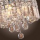 Luxuriant Flush Mount with Crystal Lampshade