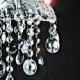 Crystal Semi Flush Mount with 3 Lights