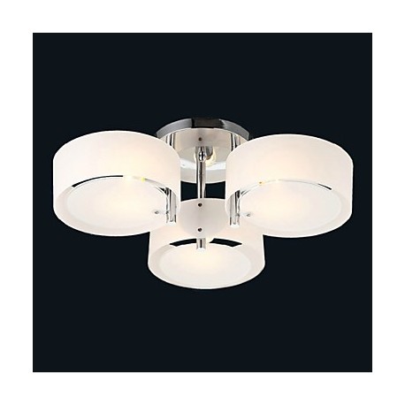 Flush Mount Modern/Contemporary 3 Lights Ceiling Light/Kids Room/Entry/ Hallway/ Metal