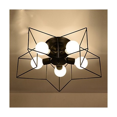 Brief Five-Pointed Star Lighting Personalized Modern Ceiling Light Child Housing Lamps