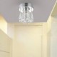 Modern Crystal 1 Lights Flush Mount In Crown Shape