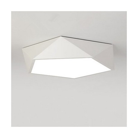 Modern/Contemporary LED / Bulb Included Painting Metal Flush Mount Bedroom / Dining Room / Kitchen / Study Room/Office / Hallway