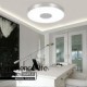 Modern/Contemporary LED / Bulb Included Brushed Metal Flush MountLiving Room / Bedroom / Dining Room / Kitchen / Study Room/Offi