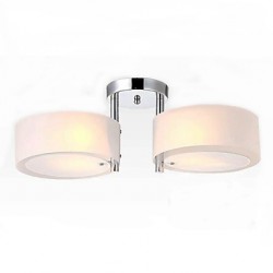 Flush Mount Modern/Contemporary 2 Lights Ceiling Light/Kids Room/Entry/ Hallway/ Metal