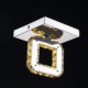 8W Modern/Contemporary Crystal / LED / Bulb Included Metal Flush Mount Living Room / Bedroom / Dining Room