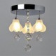 20W Modern/Contemporary Crystal Metal Flush Mount Living Room