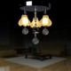 20W Modern/Contemporary Crystal Metal Flush Mount Living Room