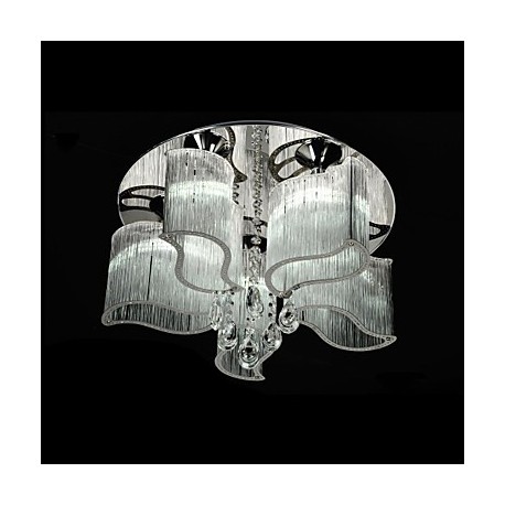 0.5w Modern/Contemporary LED Chrome Metal Flush Mount