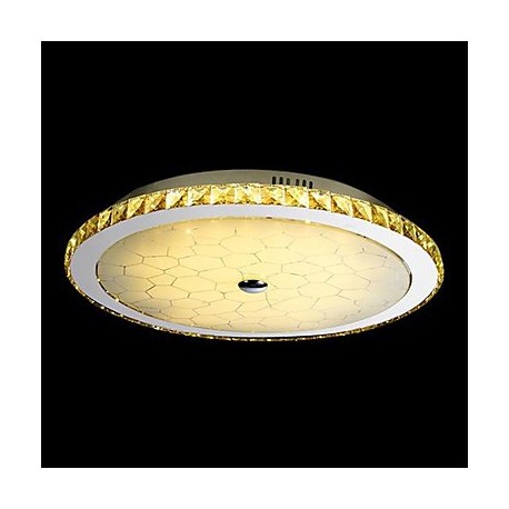 90W Modern/Contemporary Crystal Metal Flush Mount Living Room