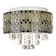 Graceful LED Crystal Flush Mount 90-240V