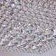 Crystal Beaded Ceiling Light with 45 Colourful LEDs and 12 G4 Bases