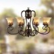 Chandeliers/Pendant Lights/8 Lights/ Vintage/Country/Island Living Room/Bedroom/Dining Room/Metal+Glass