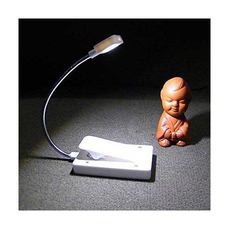 USB and Solar Powered LED Reading Lamp Multi-function Clip-on Table Lamp LED Emergency Light