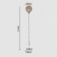 Spherical 40W Crystal Floor Light Modern Creative Floor Lamp Send E27 Bulb