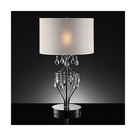 60W E27 Modern Table Lamp in Warm White Shade