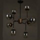 Art glass Ball Personality Round Beanstalk Chandelier