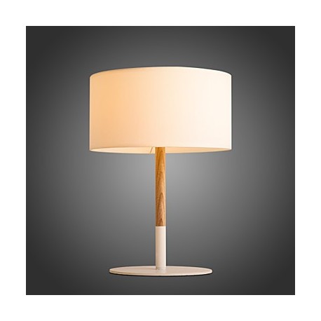 Design Style Square Feature Warm Wooden Table Lamps