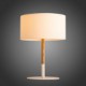 Design Style Square Feature Warm Wooden Table Lamps