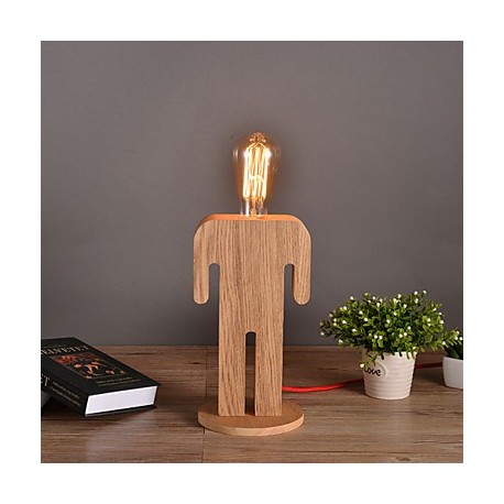 Brief Fashion Modern The Nordic / Full Wood Table Lamps Desk Lights Study Reading Lighting