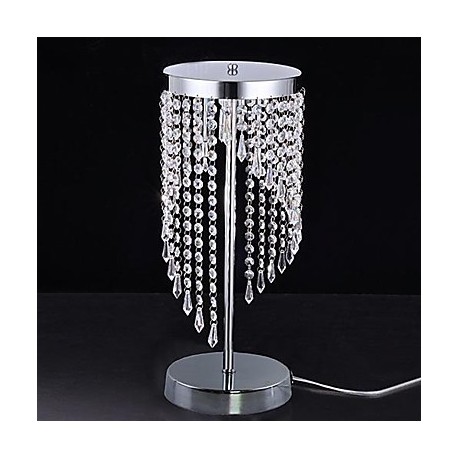 Crystal Table Lamps, Modern/Comtemporary Metal