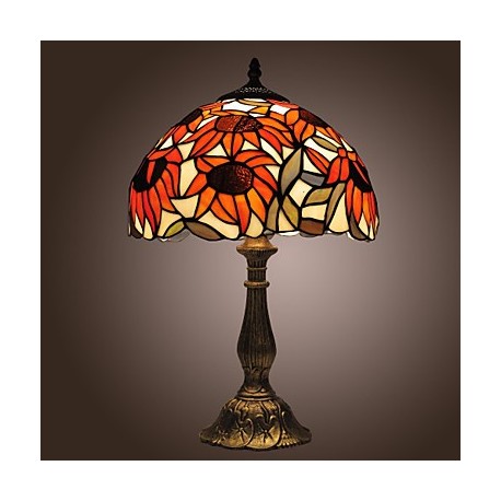  -style Sunflowers Bronze Finish Table Lamp(0923-TF3)