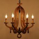 Vintage / Retro Mini Style Painting Metal ChandeliersLiving Room / Bedroom / Dining Room / Study Room/Office / Kids Room / Game 