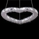 1W Modern/Contemporary Crystal / LED Chrome Metal Chandeliers Living Room