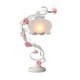 Rural European Ornamental Flowers And Plants of Bedroom The Top of A Bed Lamp Roses Lamp