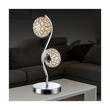 Crystal Desk Lamps, Modern/Comtemporary Metal