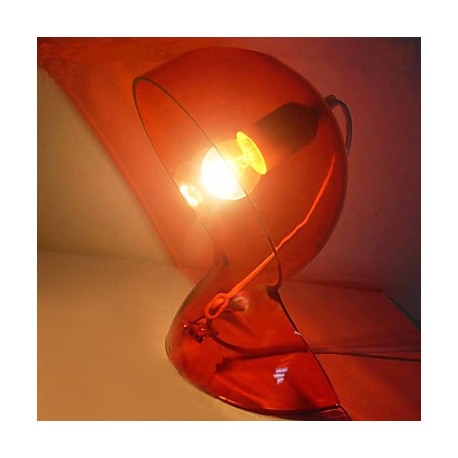 Table Light with 1 Light in Red