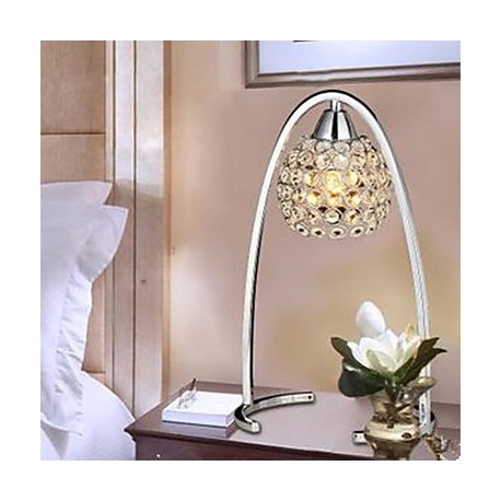 Contracted And Contemporary Creative LED Desk Lamp Crystal Decoration Lamp Adjustable Light Lamp