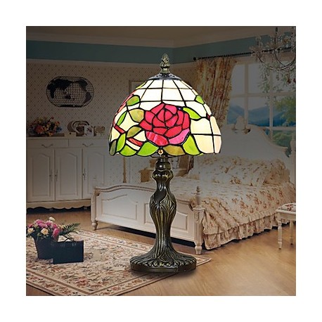 E27 20*36CM 5-8㎡220V Europe Type Restoring Ancient Ways Of Creative Pastoral Glass Button Switch Lamp Light Led