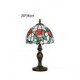 E27 20*36CM 5-8㎡220V Europe Type Restoring Ancient Ways Of Creative Pastoral Glass Button Switch Lamp Light Led