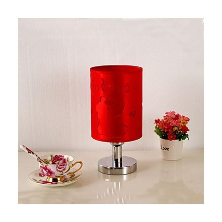 A Study Of fabric Dimmable Red Wedding Celebration lamp