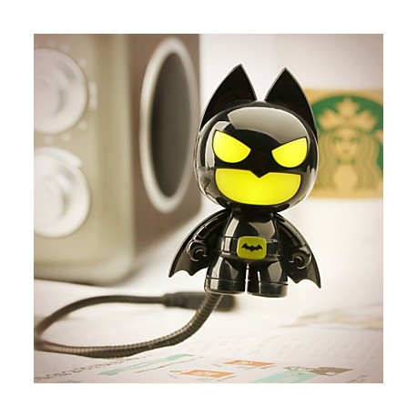 6*6*10CM Christmas Fun To Play With Ideas Of Cute Series Batman Usb Small Night Light Lamp Keyboard Lamp Light Led