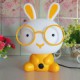 Table Lamps Cartoon Rabbit Yellow Plastic Acrylic